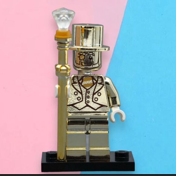 Lego Other - Mr. Gold Lego Minifigure
